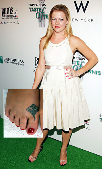 Melissa Joan Hart Tattoos